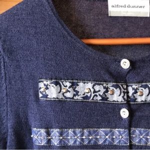 Alfred Dunner Cardigan Sweater